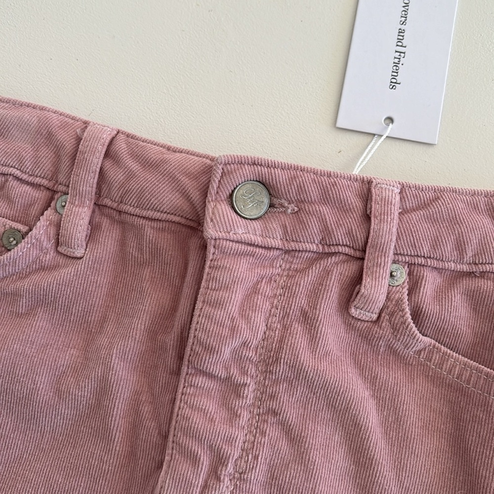 New Lovers and Friends pink corduroy skirt 23 Wyatt Skirt in Rosemont - Picture 7 of 12